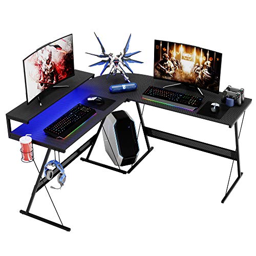 Modern L Shaped Gaming Desk