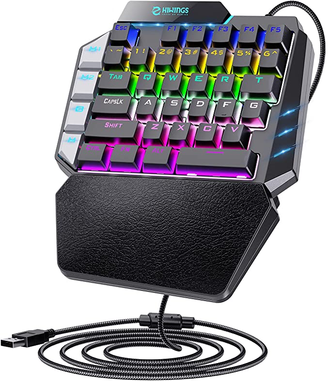 Hiwings one handed gaming keyboard