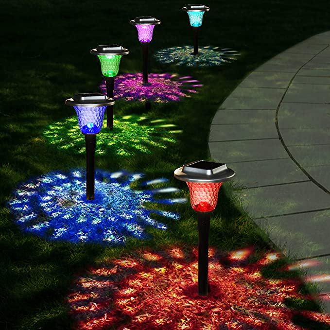 UMICKOO Color Changing Solar Lights