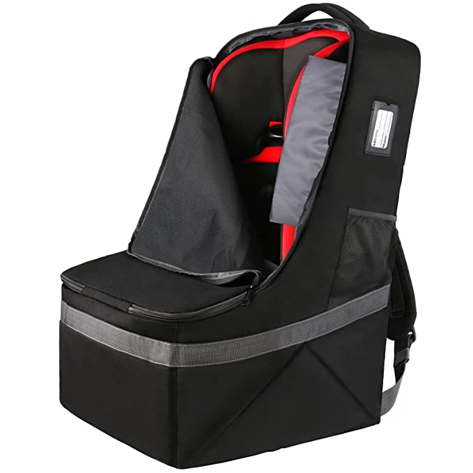 Padded Car Seat Travel Backpack Bag