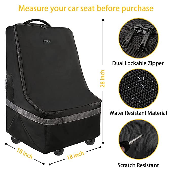 YOREPEK car seat travel bag