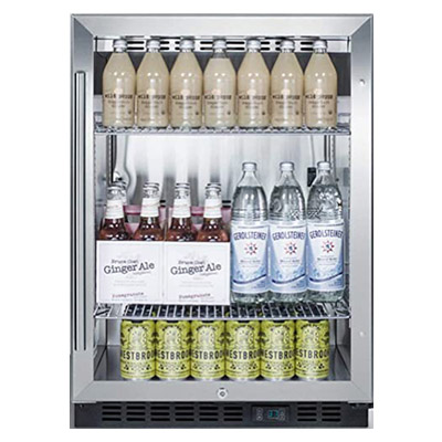 Summit SCR610BL Undercounter Beverage Refrigerator