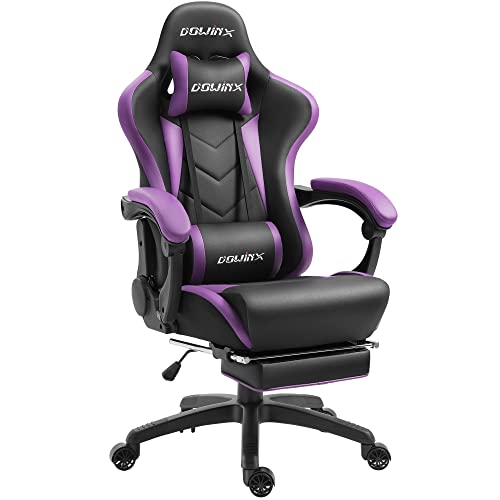 dowinx gaming chair ergonomic racing style recliner with massage lumbar