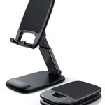 lamicall foldable phone stand for desk height adjustable cell phone holder