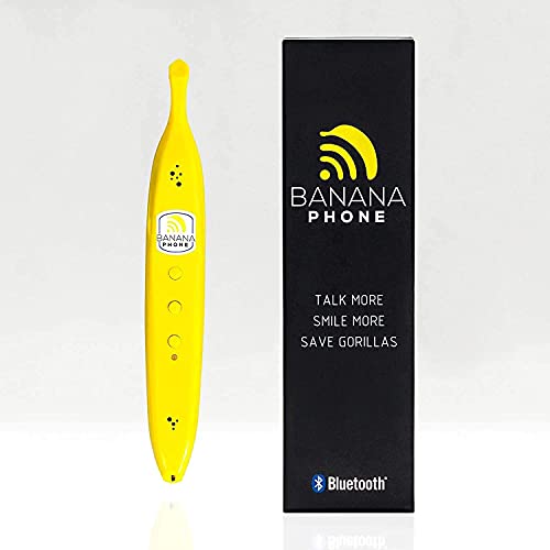 banana phone bluetooth handset for iphone and android mobile devices single