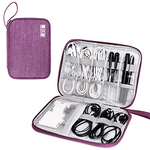 sellyfelly travel electronics organizer portable cable organizer bag for