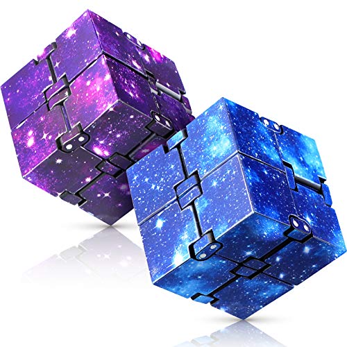 fidgets toys fidget cubes 2pcs infinity cubes for kids teen adult cool