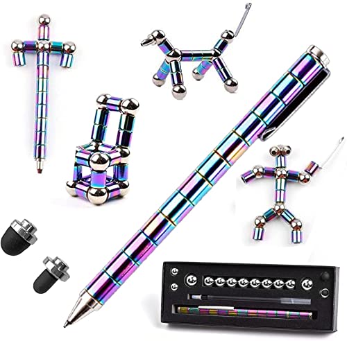 vywmna fidget pen for adults kidstoy pen decompression magnetic metal pen