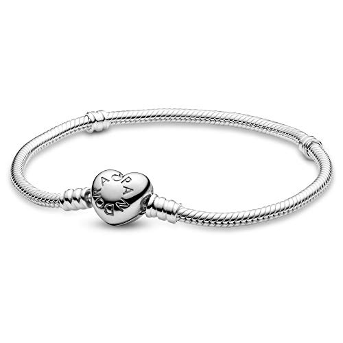 pandora moments heart clasp snake chain bracelet compatible moments charms