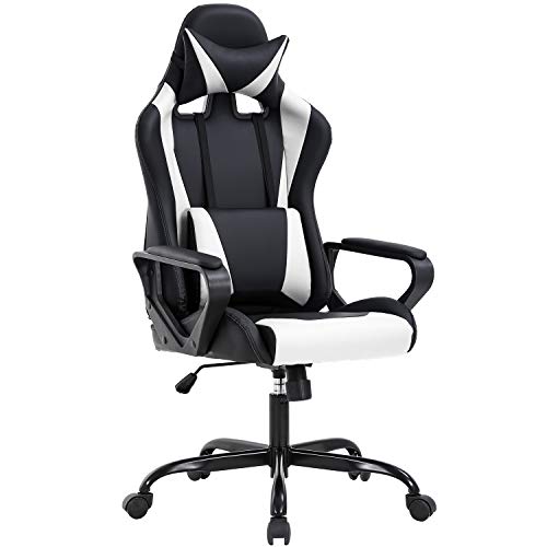 bestoffice high back gaming chair pc office chair computer racing chair pu