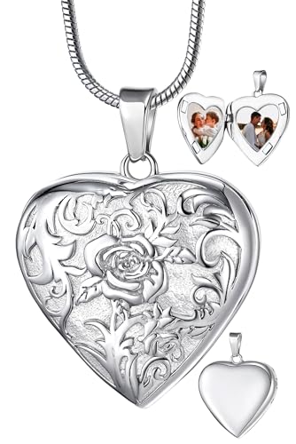 fanery sue vintage locket necklace that holds pictures customized picture