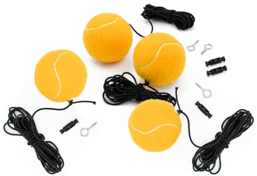 firefly 4 pack garage parking guide tennis ball car stopper on a string