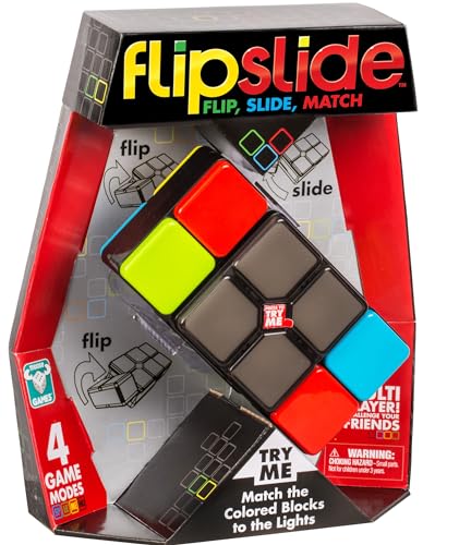 flipslide game electronic handheld game addictive multiplayer puzzle game