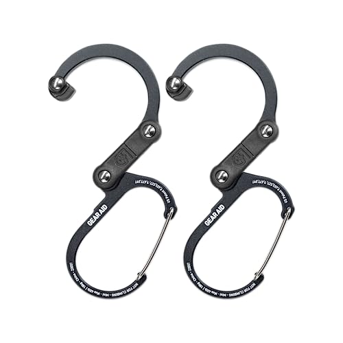 gear aid heroclip carabiner clip and hook mini for travel luggage purse