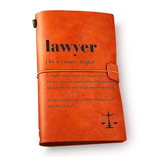inspirational lawyer definition leather journal notebook from women men