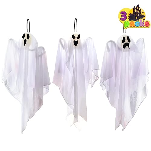 joyin 3 pack halloween party decoration 255 hanging ghosts cute flying