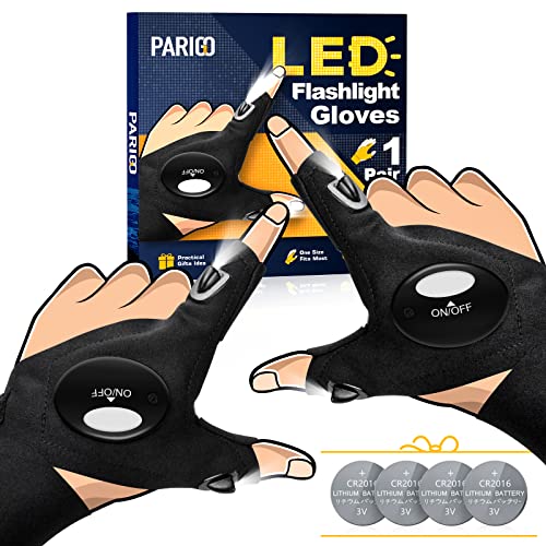 parigo led flashlight gloves easter gifts for men dad father husband him