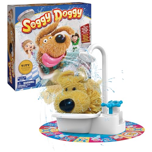 soggy doggy the showering shaking wet dog award winning board game for